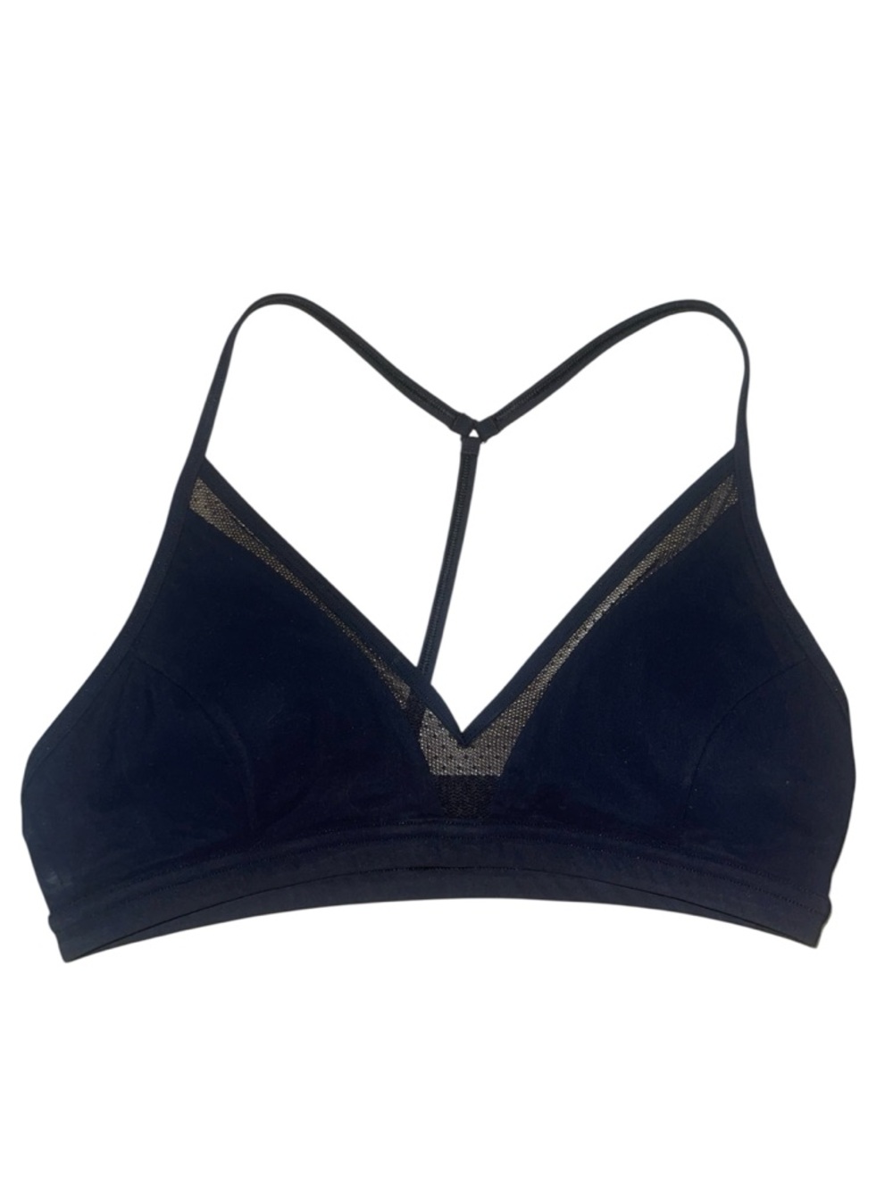 lululemon athletica Black Strappy V-Neck Bralette